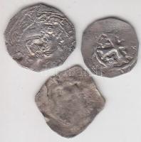 Ausztria ~1200. Bécsi fillér Ag "Wilhelm" (0.56g) + ~1200. Bécsi fillér Ag (0.76g) + Karin...