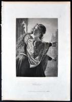 1864 4db acélmetszet, Brockhaus / 
4 steel engravings by Brockhaus, 28x20cm