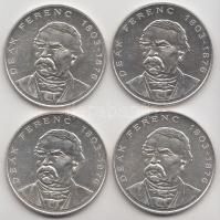 1994. 200Ft Ag "Deák" (4x) T:2