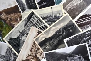 17 db városképes lap, Észak-Kelet Magyarország