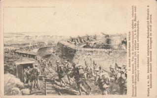 '6. számú csataképes kártya', Przemysl körüli harcok / WWI Hungarian soldiers, fighting near Przemysl