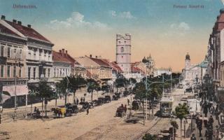 Debrecen Ferenc József út, Központi Szállóda Neumann M. üzlete (fa)