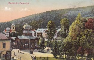 Bártfafürdő Főforrás tér / Main source square (Rb)