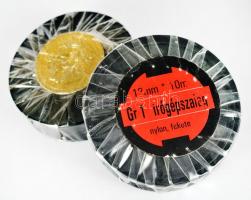 cca 1980 2db, bontatlan írógépszalag /  Typewriter ribbons