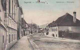 Segesvár, Hátolsó utca / street (pinhole)