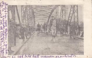 Komárom bevonulás / entry of the Hungarian troops, Horthy (small tear)