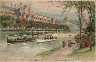 St Louis Expo, Grand Lagoon, hold to light litho