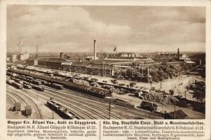 Budapest VIII. Kőbányai út, Állami Vas-, Acél- és Gépgyárak, Kőbányai út 21., 'Jubilehe' So. Stpl