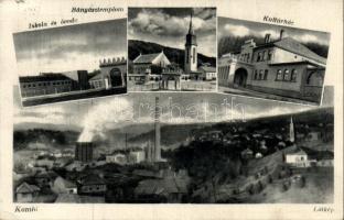 Komló Bányásztemplom, kultúrház, iskola és óvoda (EK)