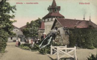 Félixfürdő, fodrász, Amerikai szálló / hotel