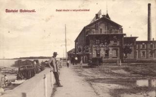 Mohács, selyemfonoda a Duna mellett