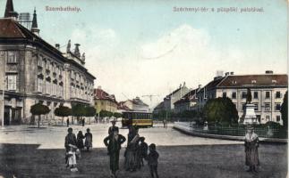 Szombathely, Széchenyi tér, villamos