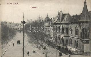 Szabadka, Parksor / street