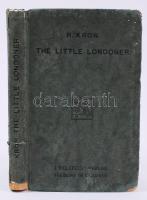 Kron, R.: The Little Londoner. A concise accound of the life and ways of the Englisch with special reference to London. With a map of London. Freiburg im Breisgau, 1919, J. Bielefeld. Kiadói papírkötésben, térképmelléklettel, ex librisszel (a gerincen és a sarkokon sérült) /  Paperback, with ex libris (fault on spine and corners)