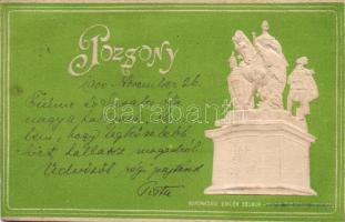 Pozsony, Mária Terézia szobra / statue Emb.