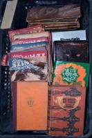 Nagy könyv tétel, vegyesen háború előtti és utáni darabok, kb 100 db