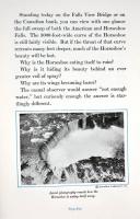The Lengthening of Niagara Falls. Buffalo, é.n., Buffalo, Niagara and Eastern Power Corporation. Kar...