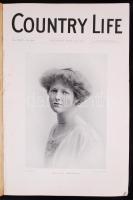 1909 A Country Life amerikai életmódmagazin negyed évfolyama vászonba bekötve. Sok képpel / 1909 Country Life american magazine. 3. semester bound. Lots of pictures