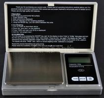 Swan ékszerészmérleg század gramm pontosság, 0,01-100g új állapotban elemmel, eredeti dobozban / Jew...