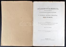 Könyves Tóth Mihály: Az alagutakról általában...  három darab rajzlappal. Vasútépítési munka. Bp., 1...