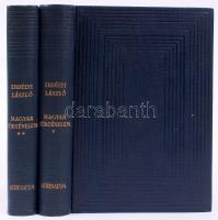 Erdélyi László: Magyar történelem. Művelődés és államtörténet. I.-II. Bp. (é. n.) Athenaeum. Magyar középkor. 470 p. + 386p. Egészvászon kötésben
