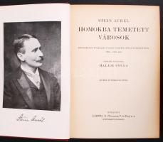 A Magyar Földrajzi Társaság könyvtára: SStein Aurél: Homokba temetett városok. Régészeti és földrajz...