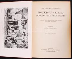 A Magyar Földrajzi Társaság könyvtára: Steinen Károly: Közép-Brazília természeti népei között. A más...