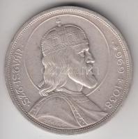 1938. 5P Ag "Szent István" T:2