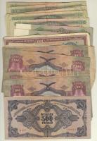 25db vegyes pengő és forint bankjegy T:vegyes