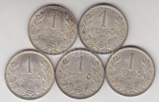 1926-1939. 1P Ag (5x) T:2