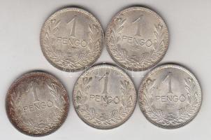 1926-1939. 1P Ag (5x) T:2