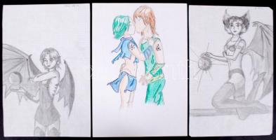 Jelzés nélkül: Rajzok. Összesen: 6 db