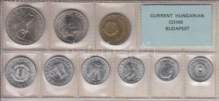 1979. 2f-10Ft 9db klf érmés forgalmi sor fóliatokban T:1