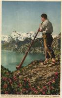 Uri-Rotstock, Urnersee, Alpine bugle, folklore (EK)