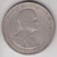1930. 5P Ag "Horthy-jobbra" T:3