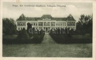 Debrecen-Pallag, Magyar Királyi Gazdasági Akadémia