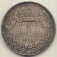 1900. 5K Ag "Ferenc József" T:3