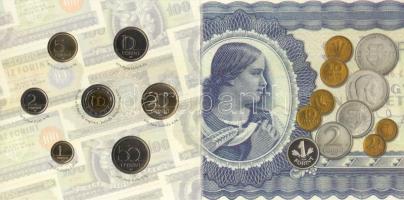 2006. 1Ft-100Ft 8klf db, forgalmi sor szettben, benne 1946-os 1Ft Ag "Hatvanéves a Forint" T:BU/PP Csak 2000db! R!