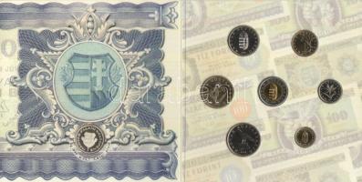 2006. 1Ft-100Ft 8klf db, forgalmi sor szettben, benne 1946-os 1Ft Ag "Hatvanéves a Forint"...