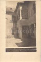 Pozsony Mihály kapu utca, udvar / street, yard, photo (small tear)