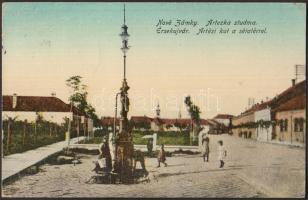 Érsekújvár sétatér, artézi kút / promenade, artesian well (small tear)