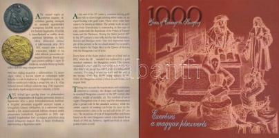 2001. 1Ft-100Ft 7klf db, szettben "Ezeréves a magyar pénzverés" T:BU