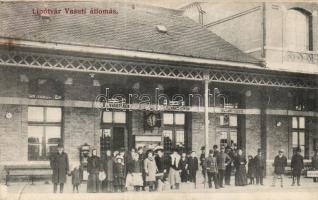 Lipótvár, Újvároska; railway station (b)