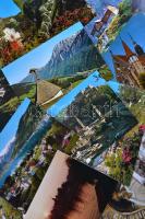 125 db modern osztrák városképes lap / 125 modern Austrian postcards