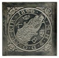 1896. "Ferenc József" CSEGELY fantáziaveret U.P. jelzéssel (72.5g/52,5x52,5mm) T:P
Hungary...