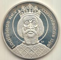 1992. 500Ft Ag "Szent László" sorszámozott tanúsítvánnyal T:PP Dísztokban