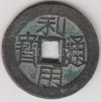 Kína Császárság / Ming Dinasztia / Wu San-Kuei 1674-1677. 1C "Li-Yung Tung-Pao" (5.35g) T:...