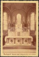 Budapest II. Manréza férfi lelkigyakorlatos ház főoltára (EK)