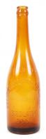Ösztereicher Lipót és Fia Nándor, Szolnok, 0,5 l hibátlan üveg palack, m:28 cm
