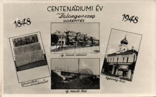 1948 Zalaegerszeg, Centenáriumi Év, újjáépítés, Gulág emlékmű